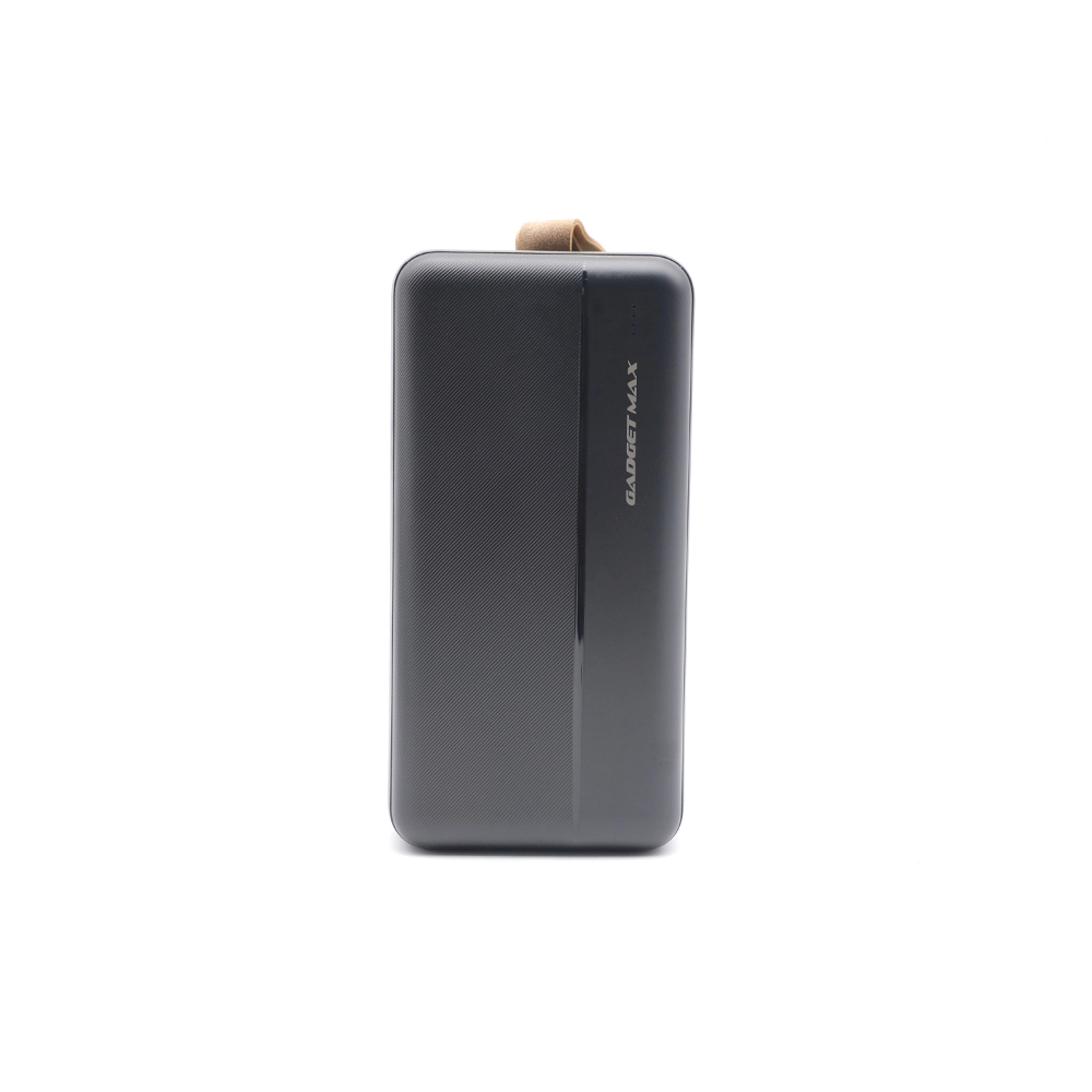Gadget Max 30000mAh Ray Hanger 2.4A Power Bank Black Image