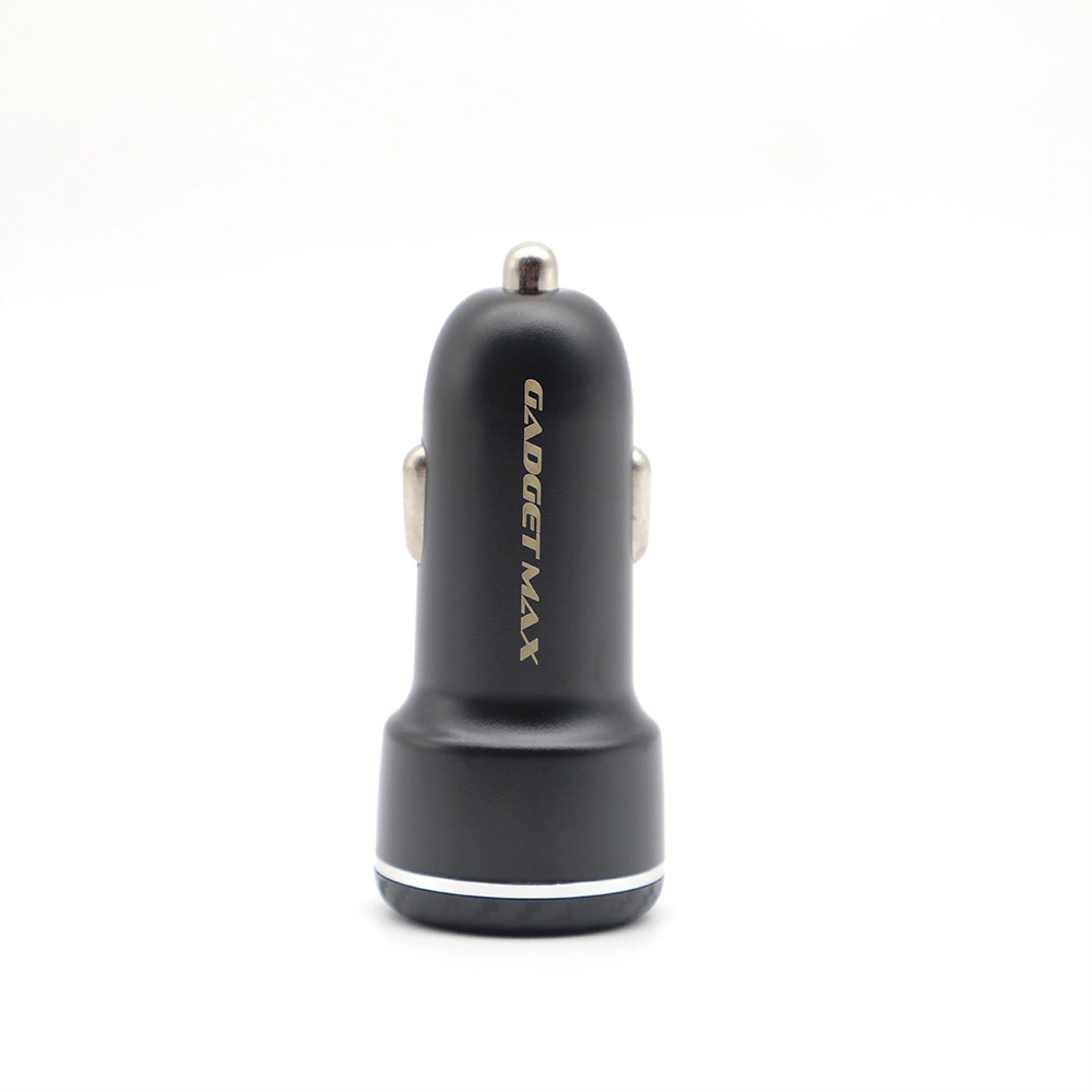 Gadget Max GZ01 Car Charger Black Image (3)