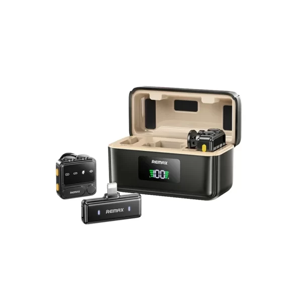 Remax K18 2 in 1 Wireless Microphone (Lightning)