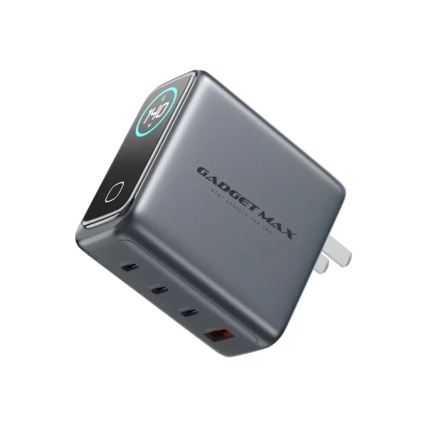 Gadget Max AI 140W (USB+3PD) Smart GaN Charger