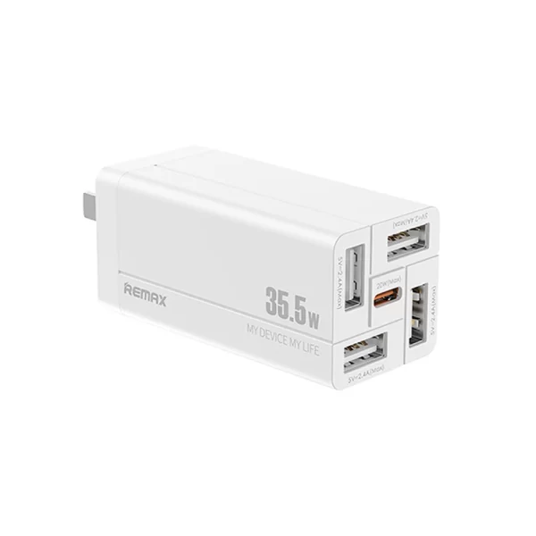 Remax RP-U66 (4USB + Type-C) Charger