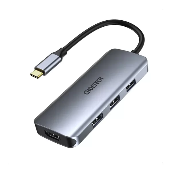 Choetech HUB-M19 7 In 1 USB-C to HDMI Multiport Adapter