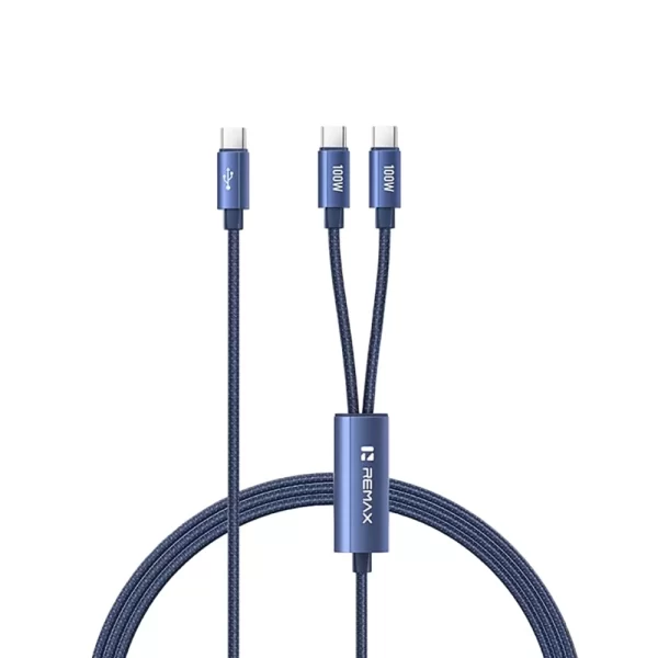 REMAX CB33 Type C to Type C + Type C Cable